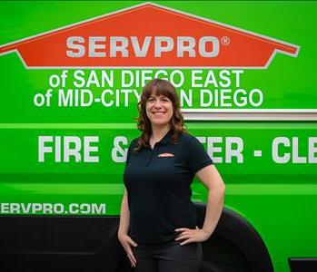 SERVPRO of San Diego East employee female brown hair blue eyes