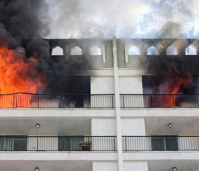 apartment fire